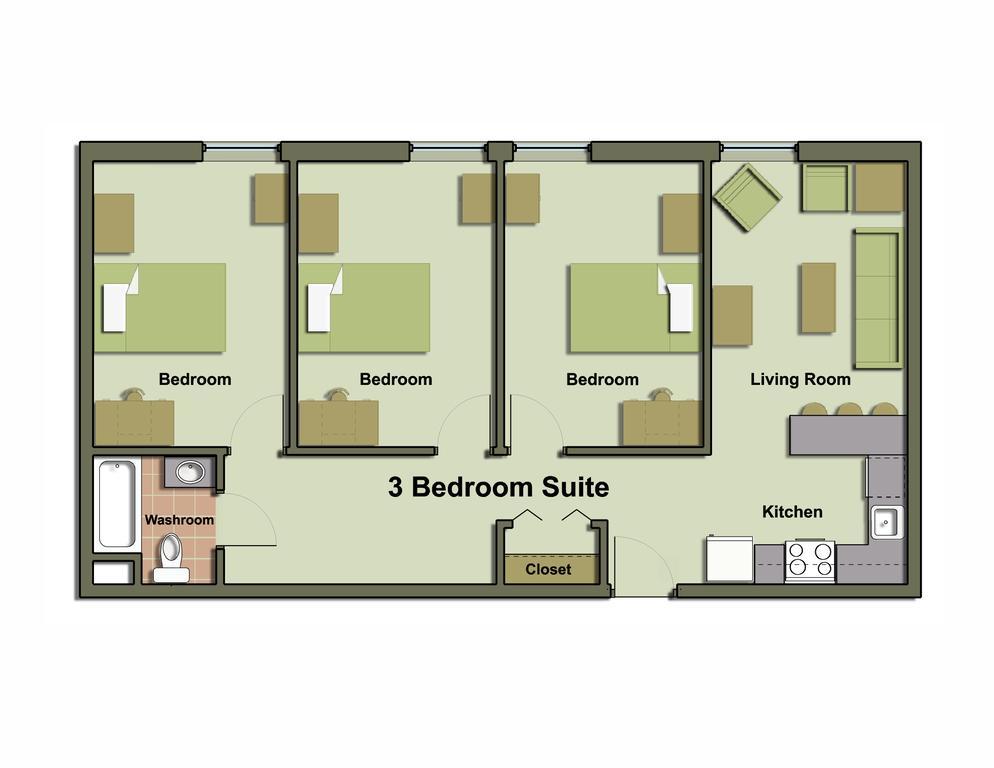 Unb Fredericton Accommodations 客房 照片