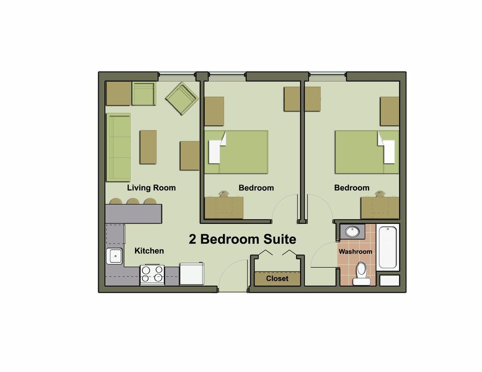 Unb Fredericton Accommodations 客房 照片